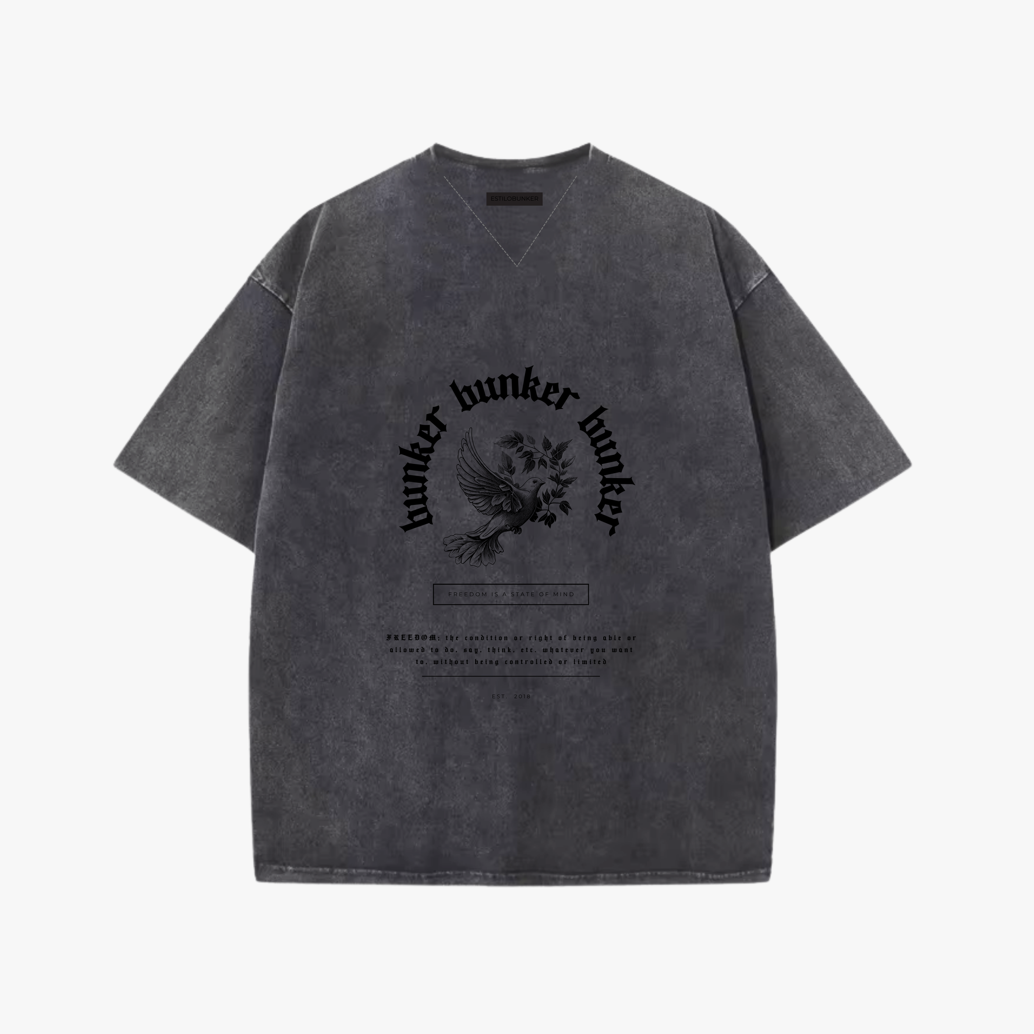 Remera Boxy Fit Freedom