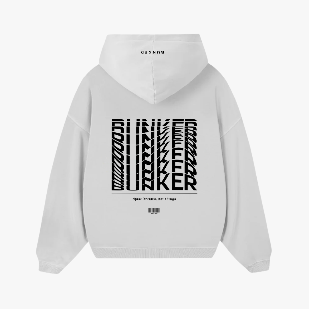 Ropa Buzo Canguro Oversize Buzo Oversize Blanco Liso Buzo Canguro