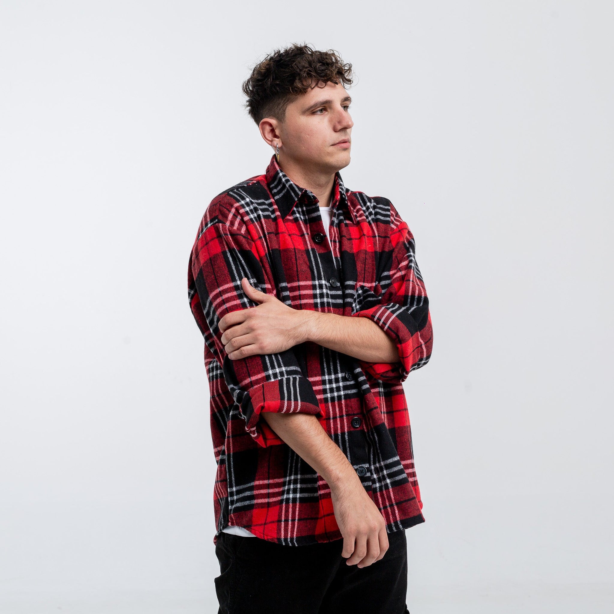 Sobrecamisa leñadora a cuadros