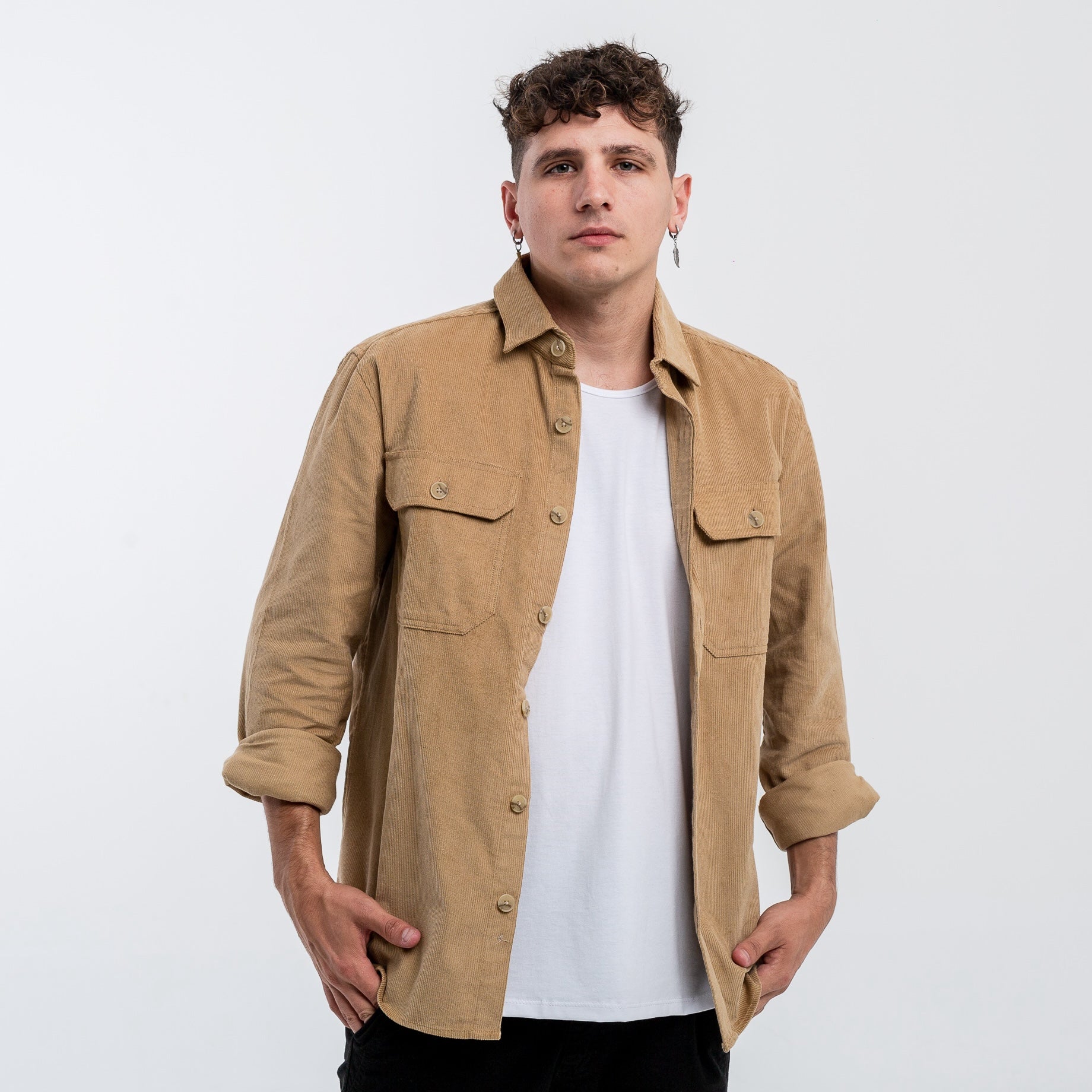 Sobrecamisa de pana