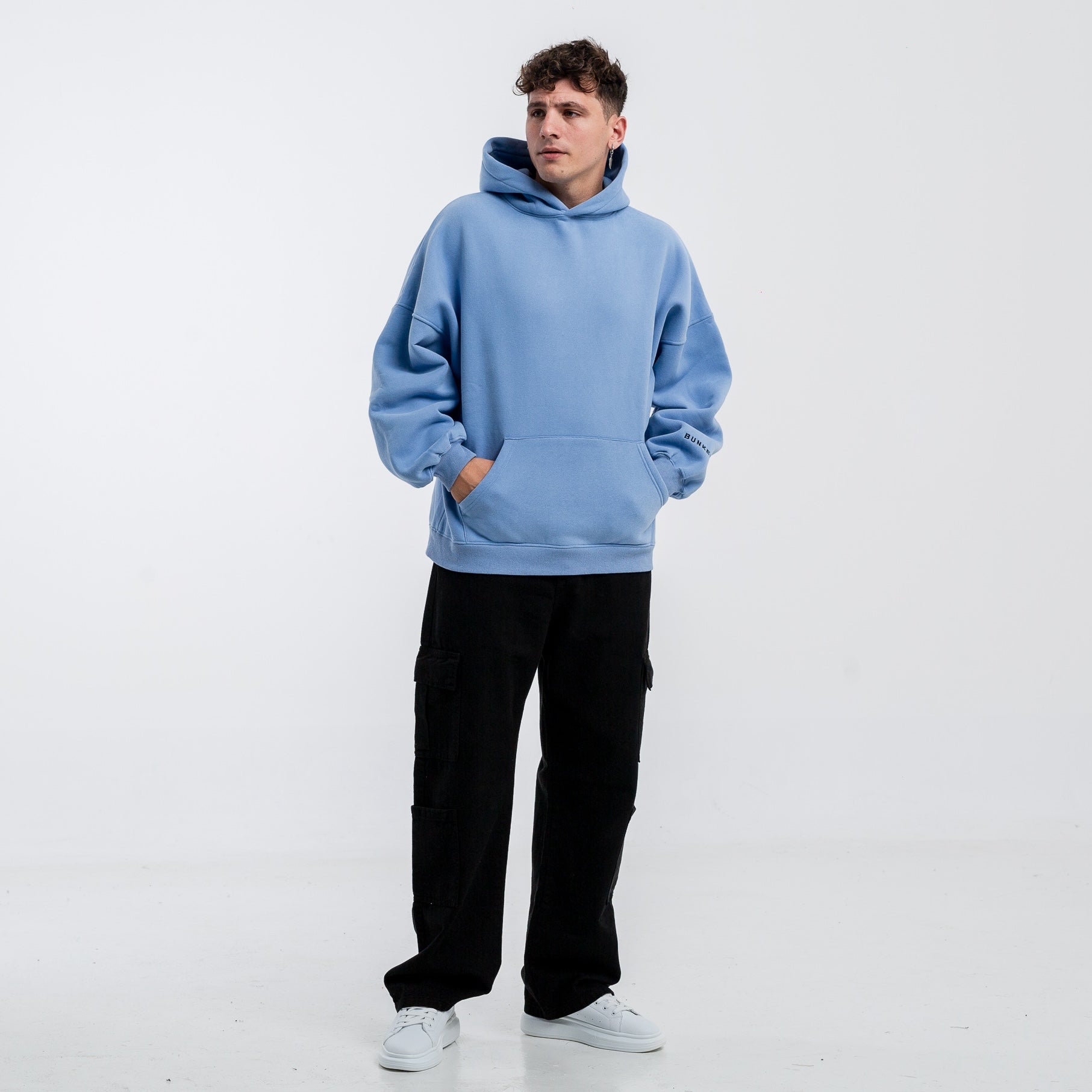 Buzo Canguro Oversize BK