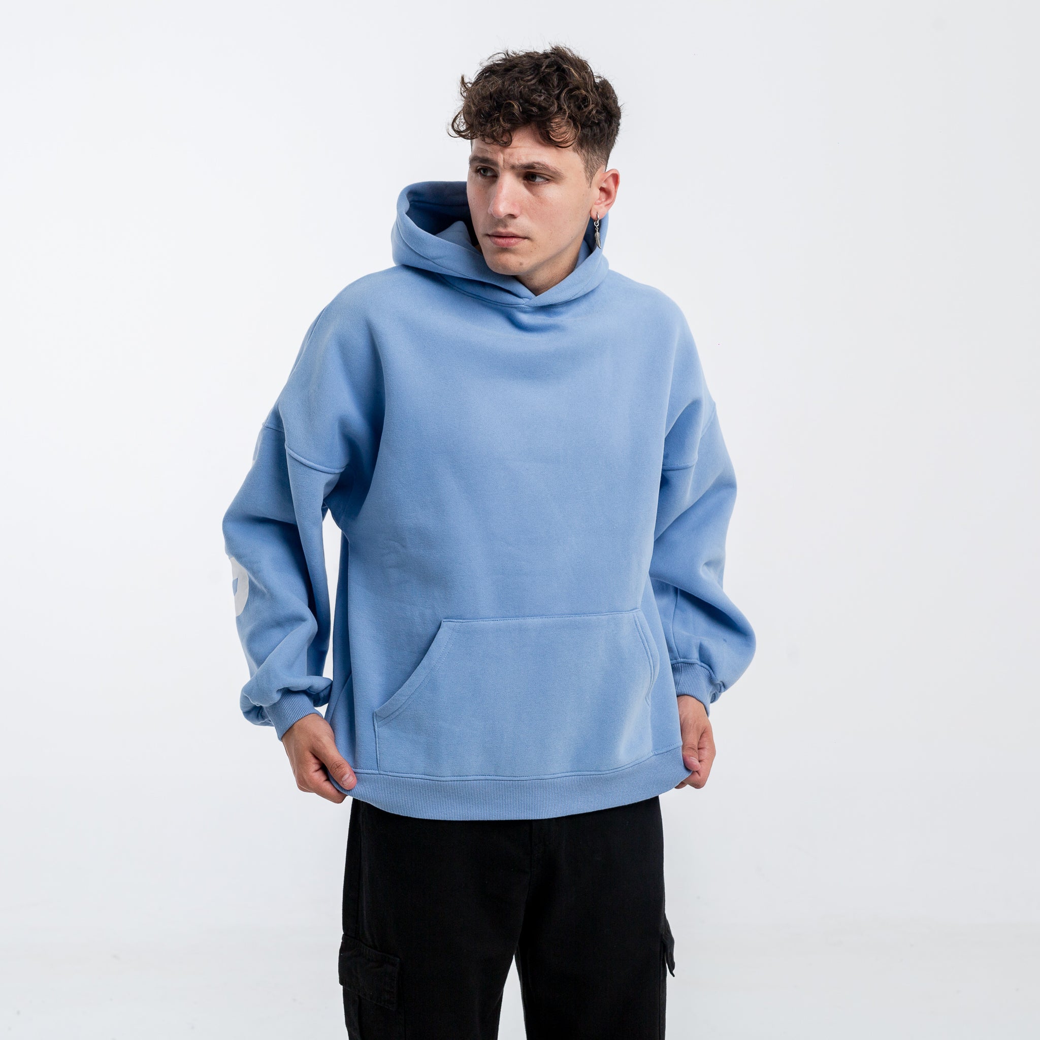Buzo Canguro Oversize BK