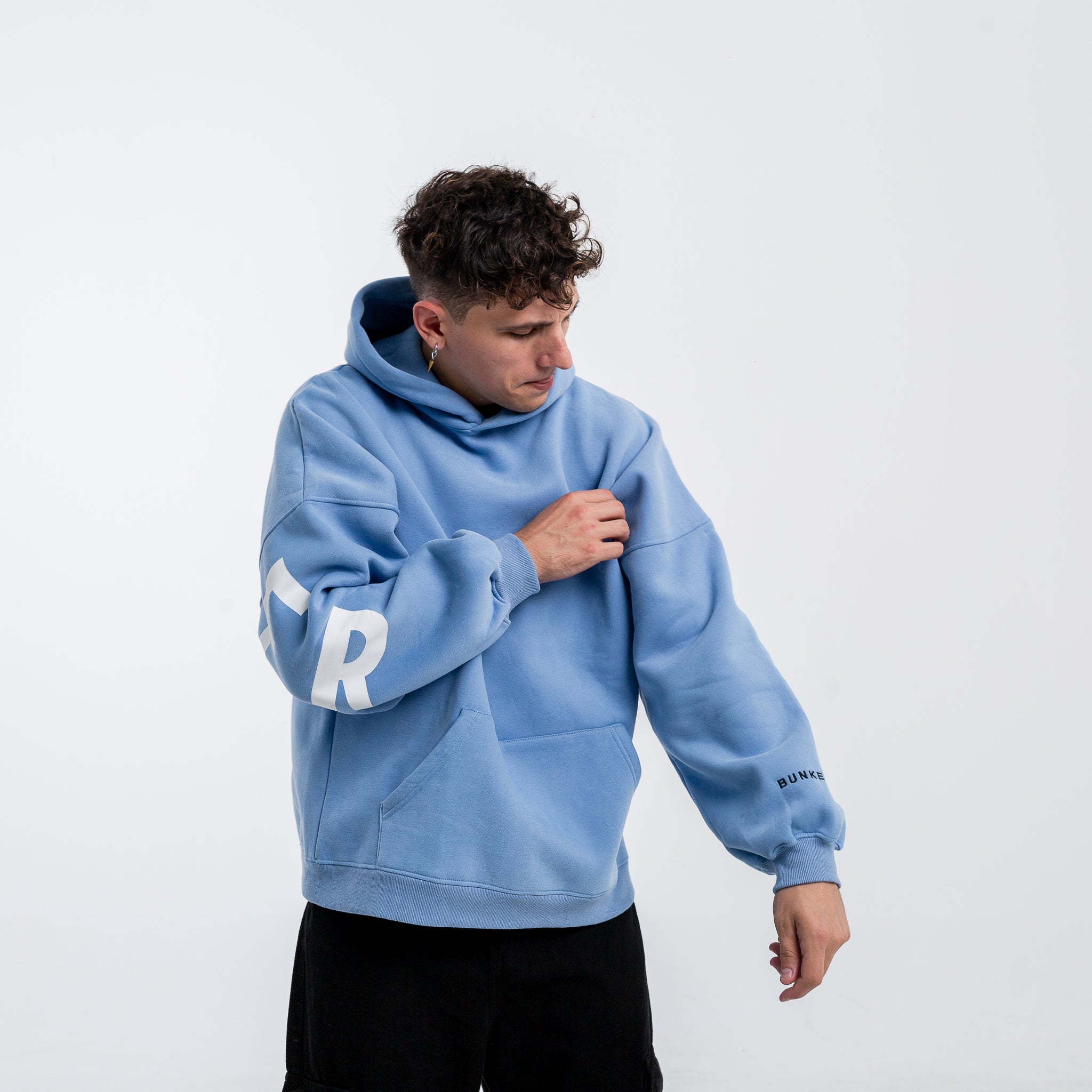 Buzo Canguro Oversize BK