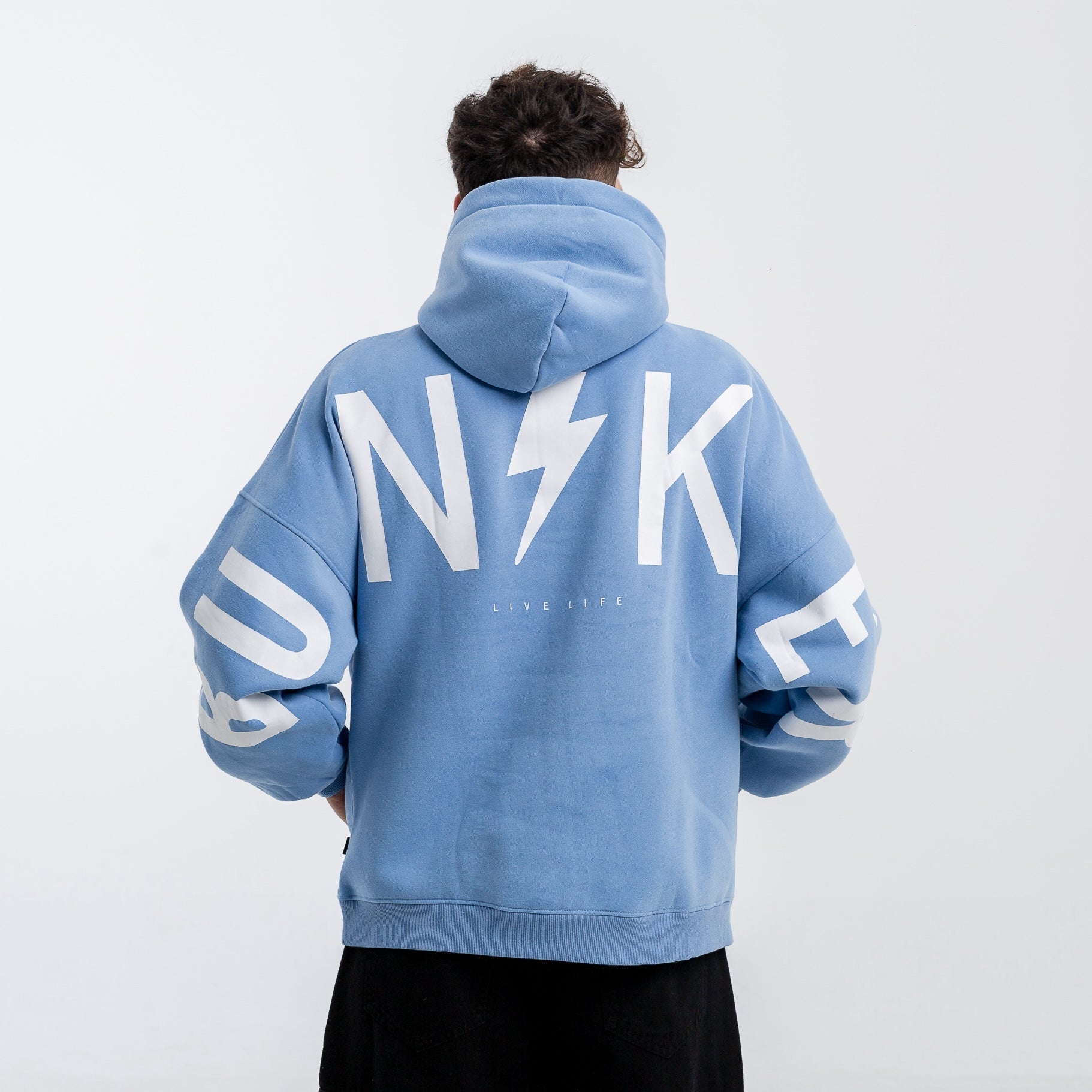 Buzo Canguro Oversize BK