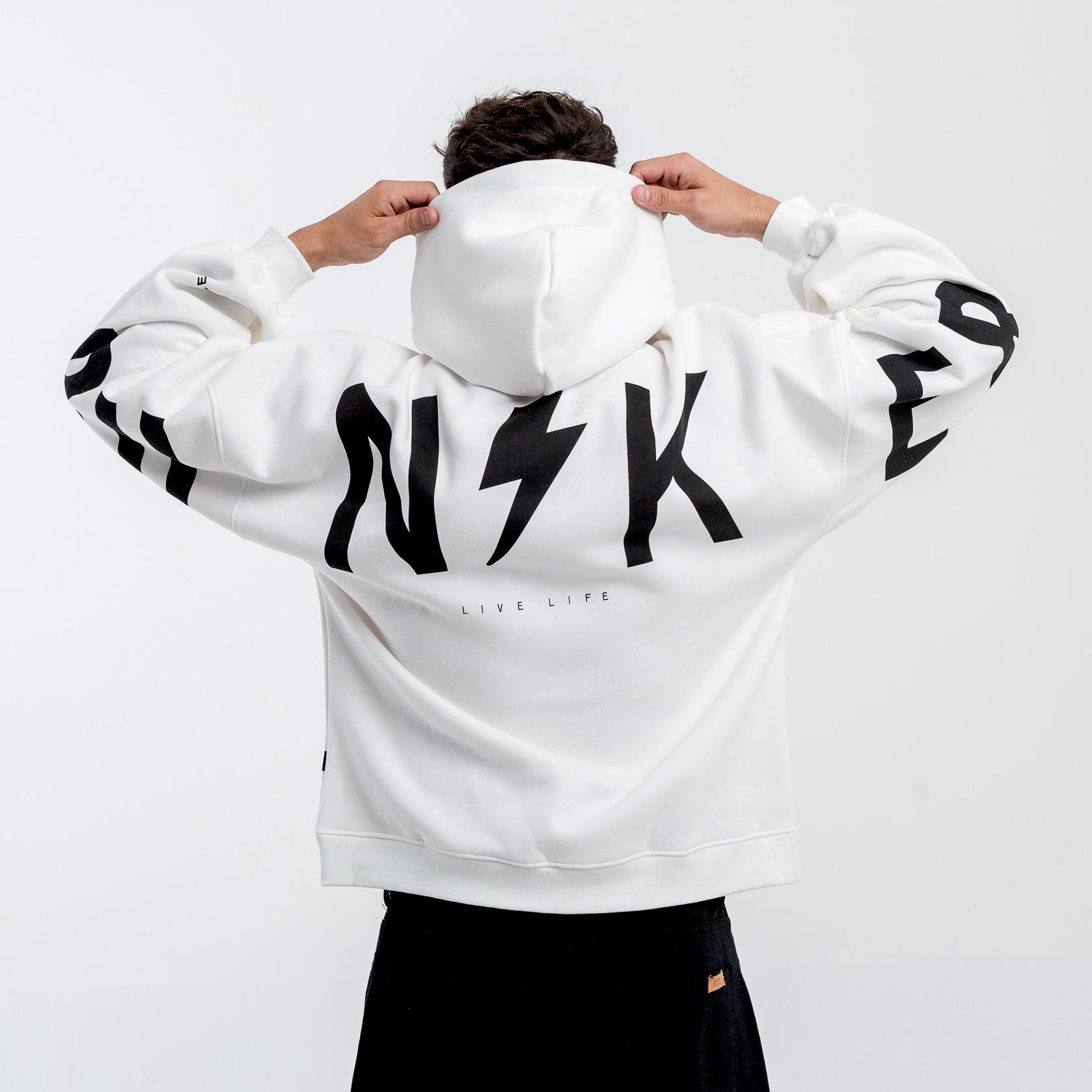 Buzo Canguro Oversize BK