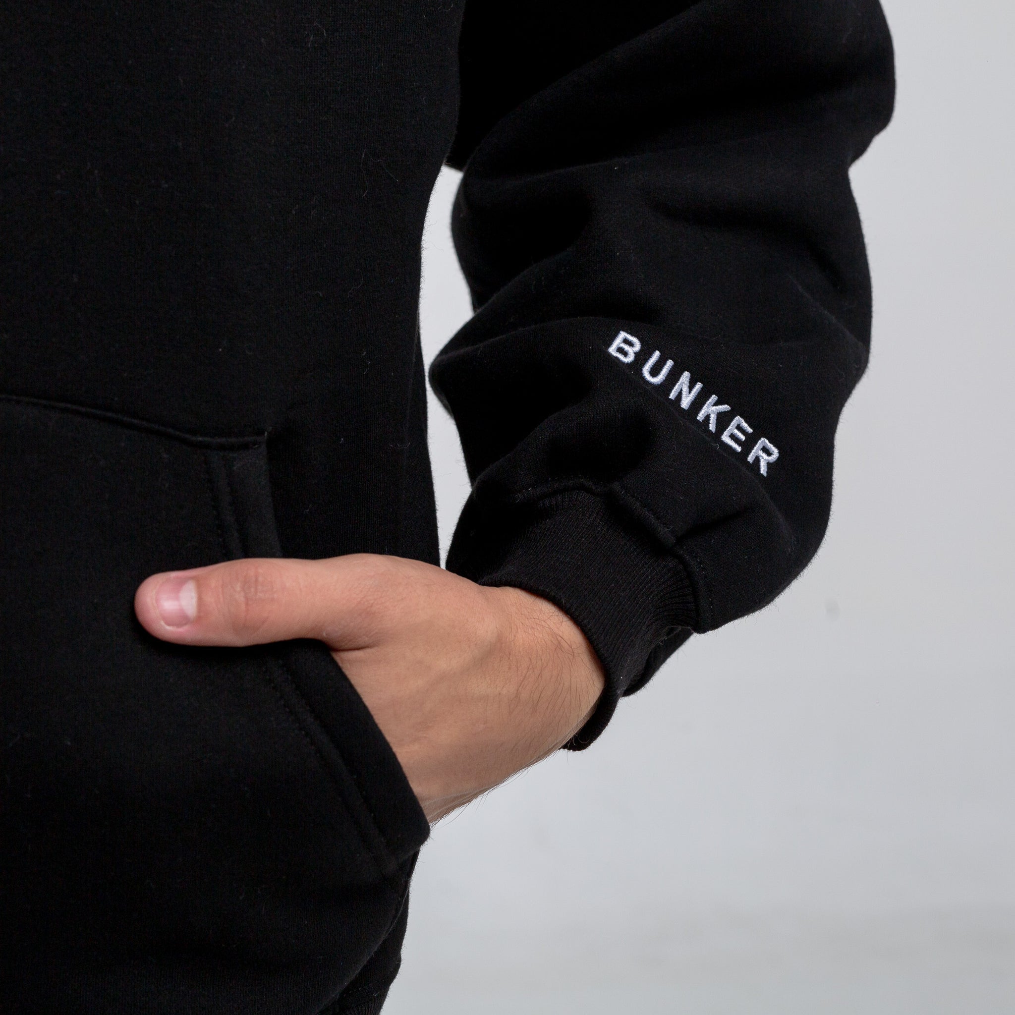 Buzo Canguro Oversize BK