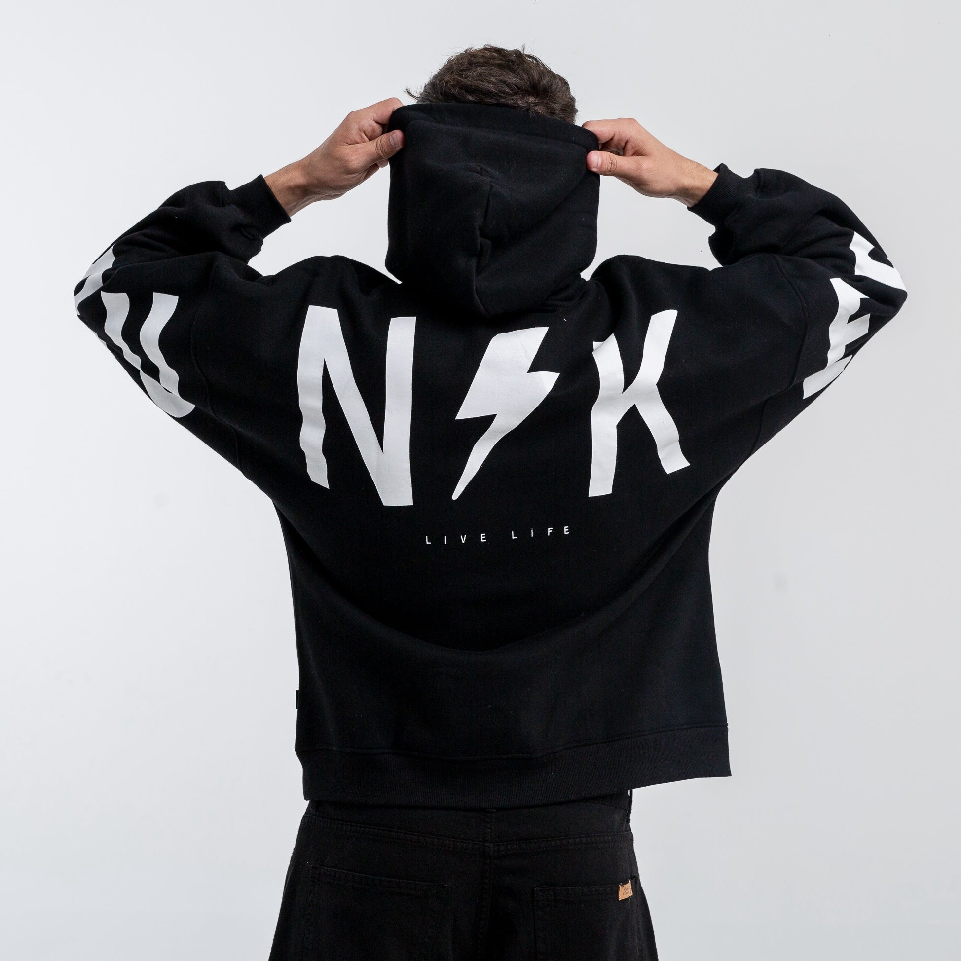 Buzo Canguro Oversize BK