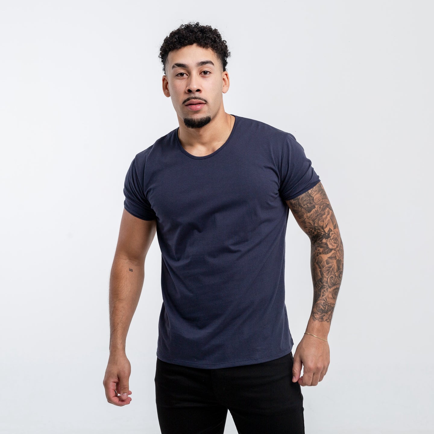 Remera Lisa Básica Ajustada