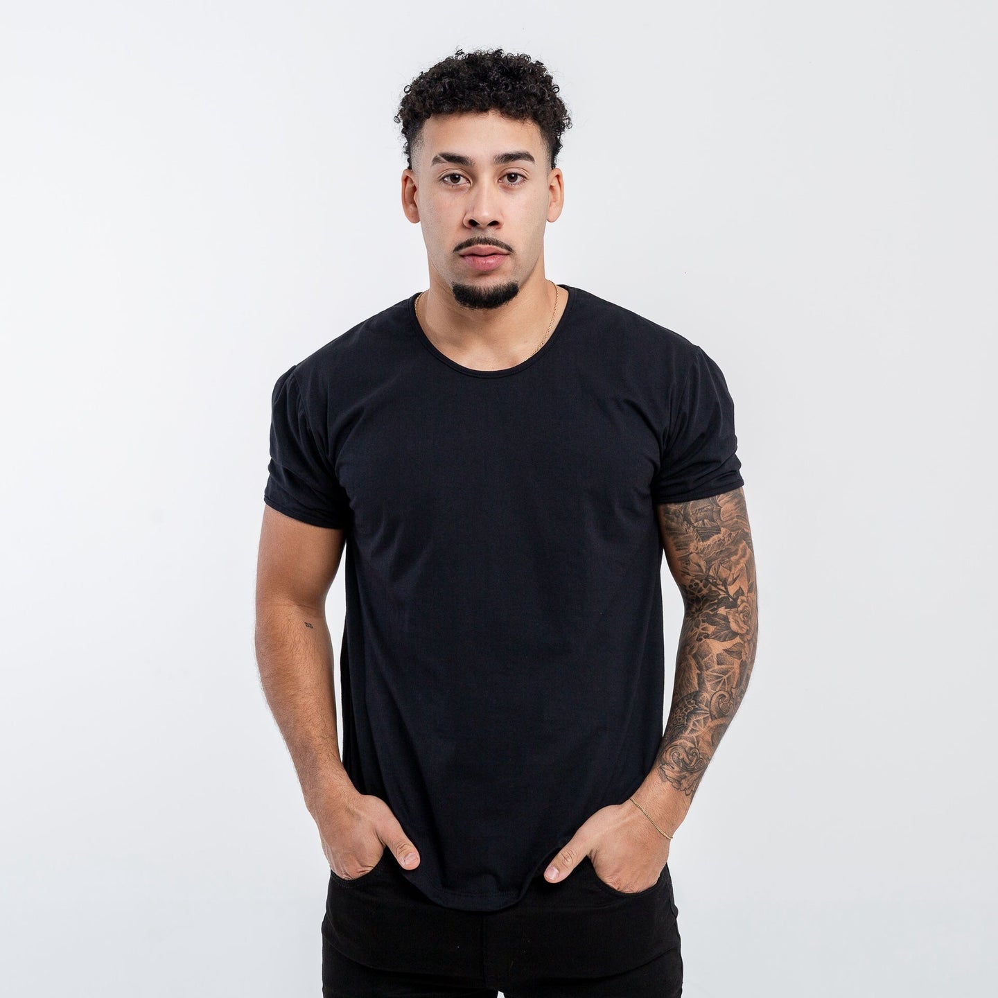 Remera Lisa Básica Ajustada