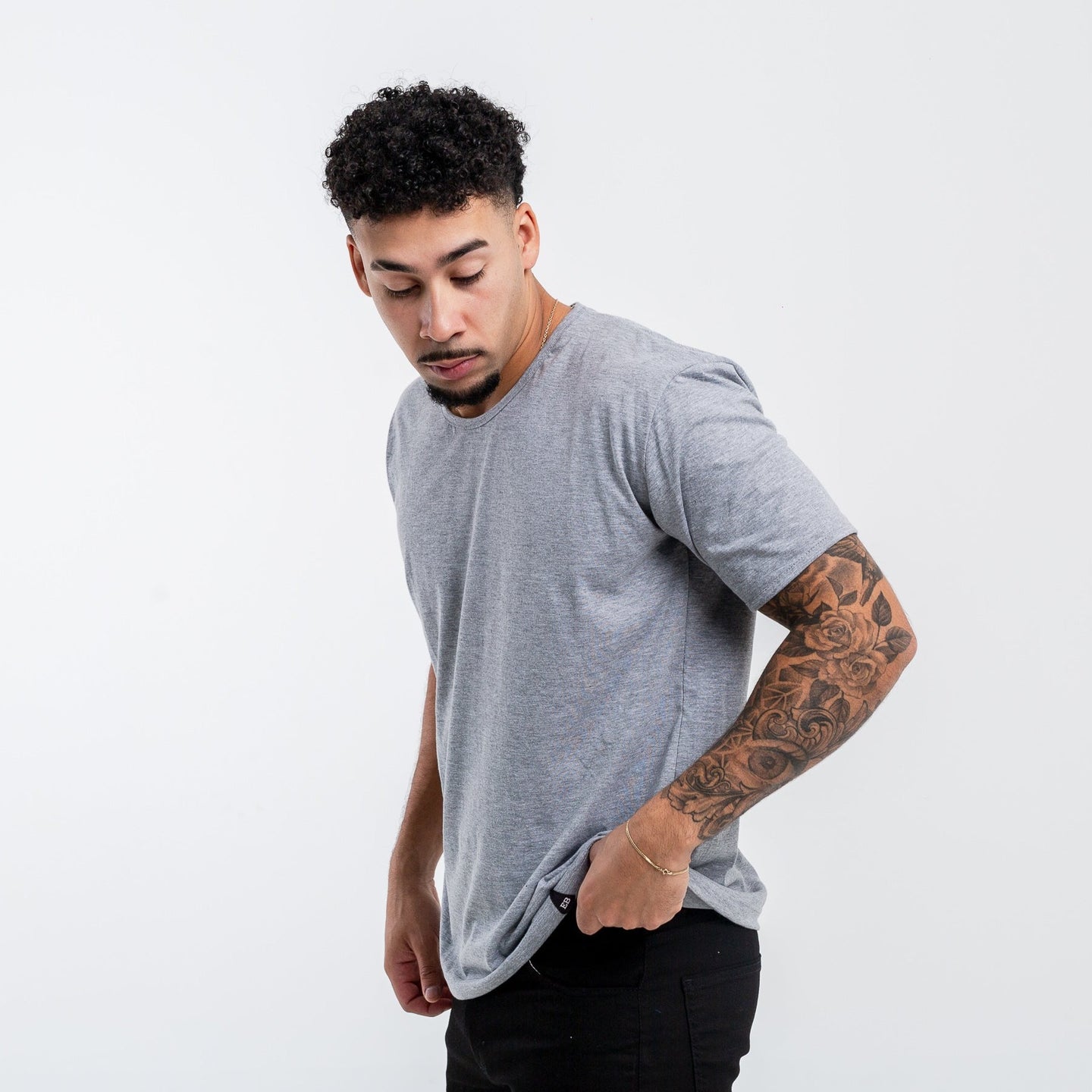 Remera Lisa Básica Ajustada