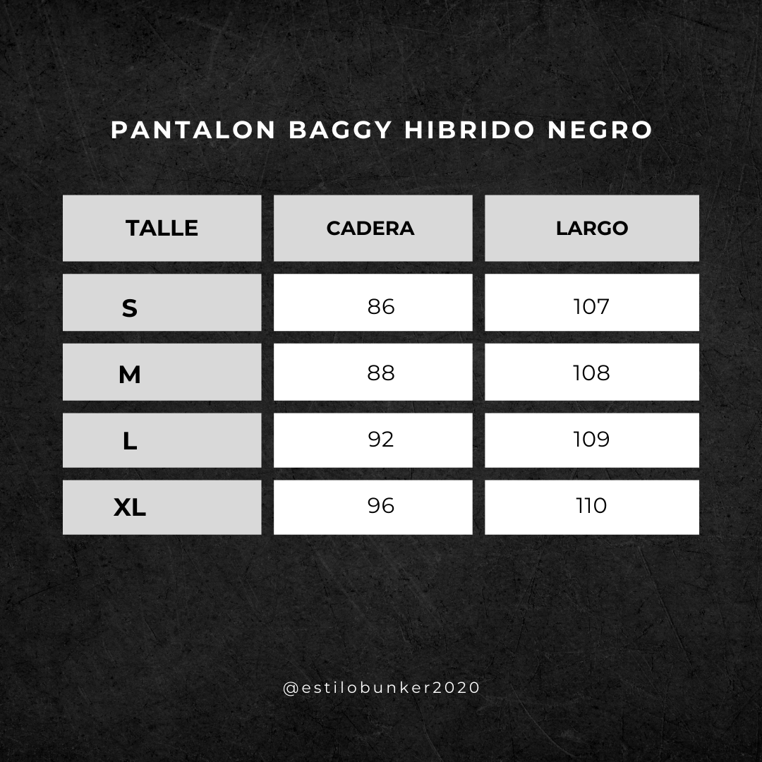Cargo Baggy Hibrido