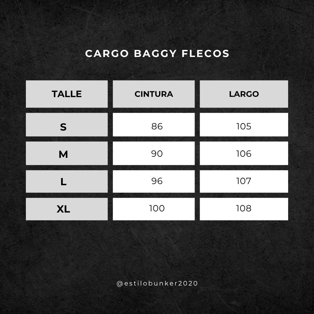 Cargo Baggy Desflecado