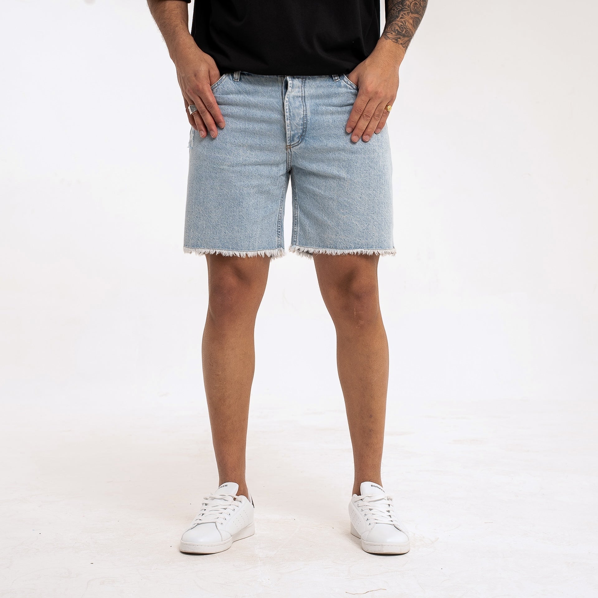 Bermuda De jean Mom