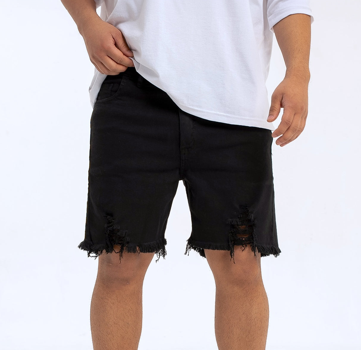 Bermuda De Jean Con roturas