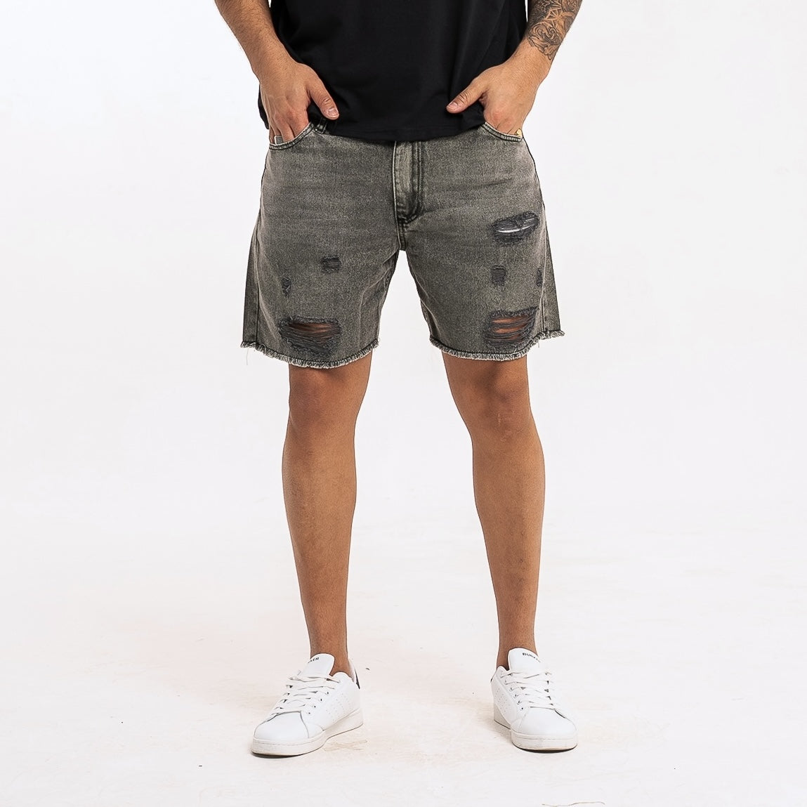 Bermudas fashion con roturas