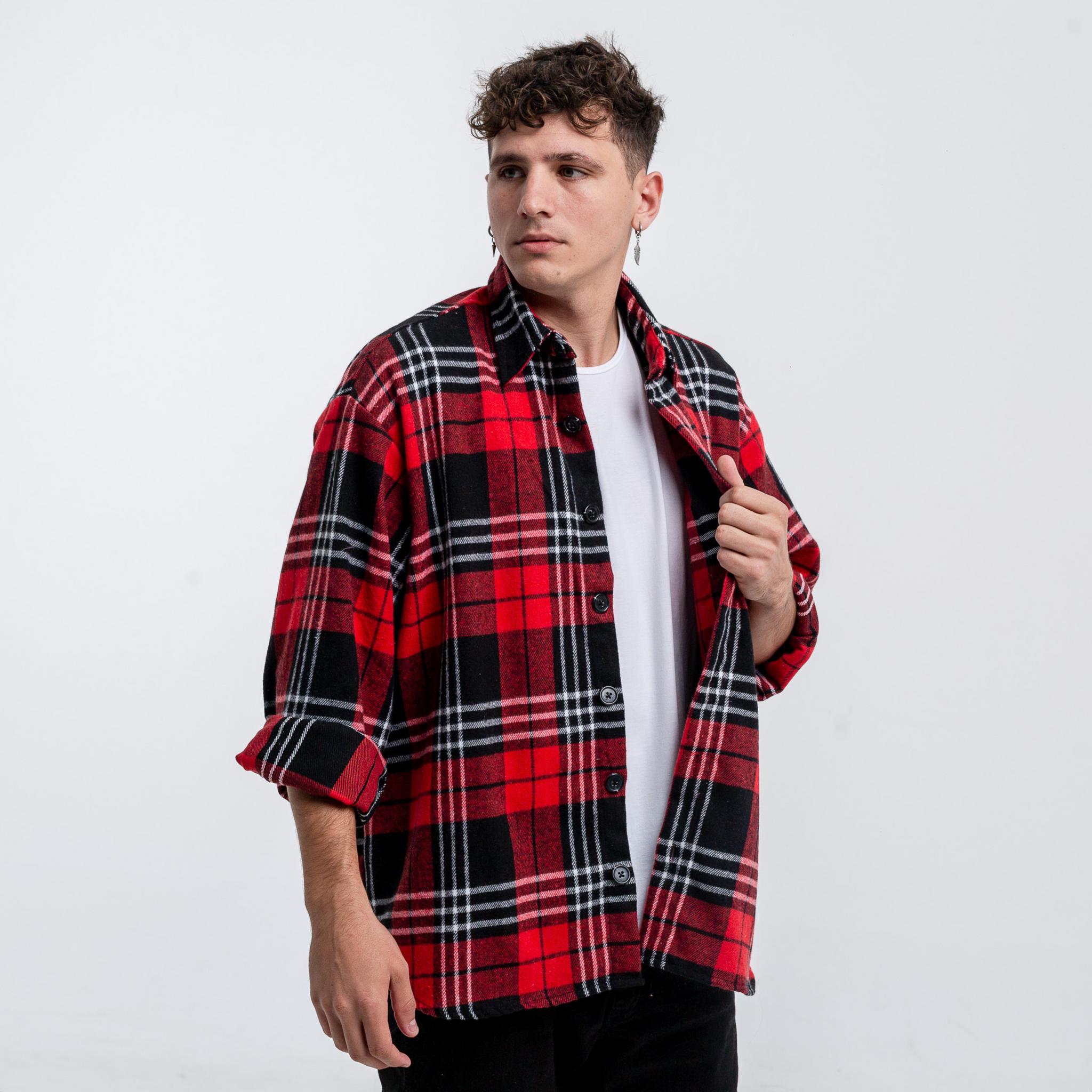 Sobrecamisa leñadora a cuadros
