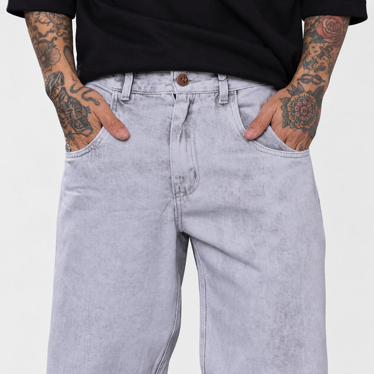 Jean Baggy Grey