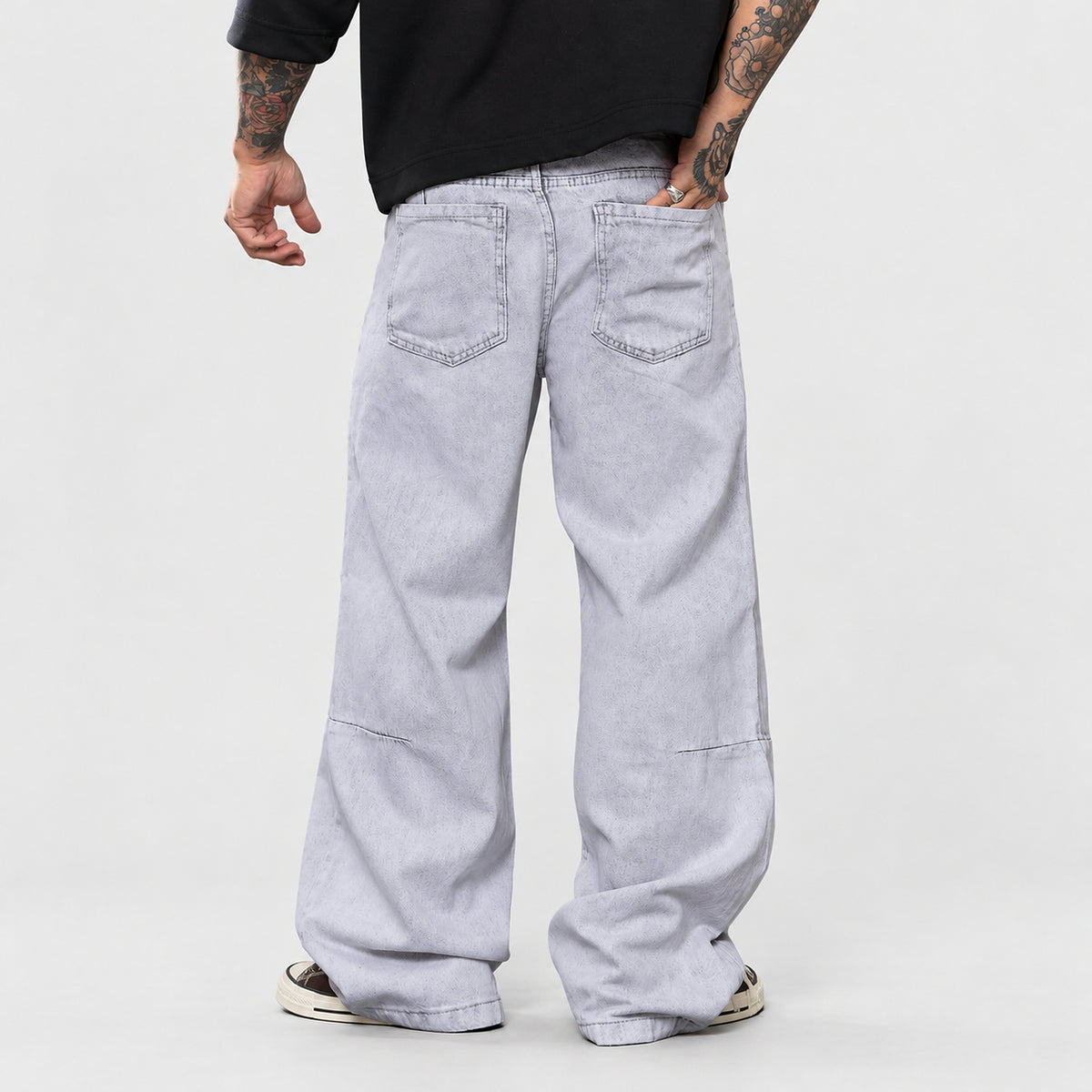 Jean Baggy Grey