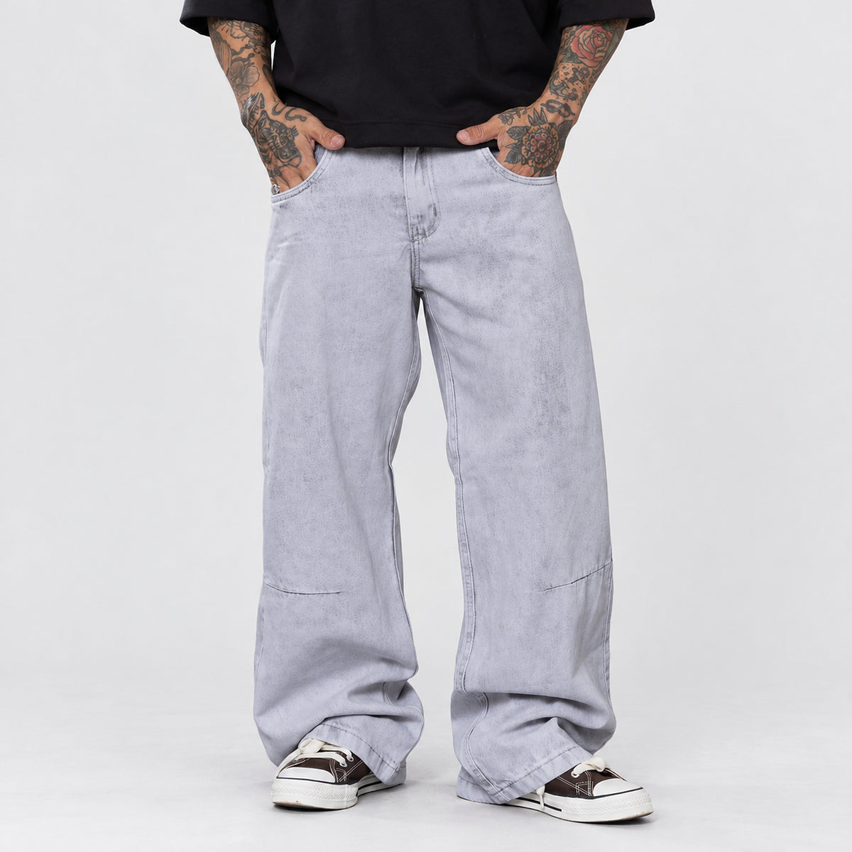 Jean Baggy Grey