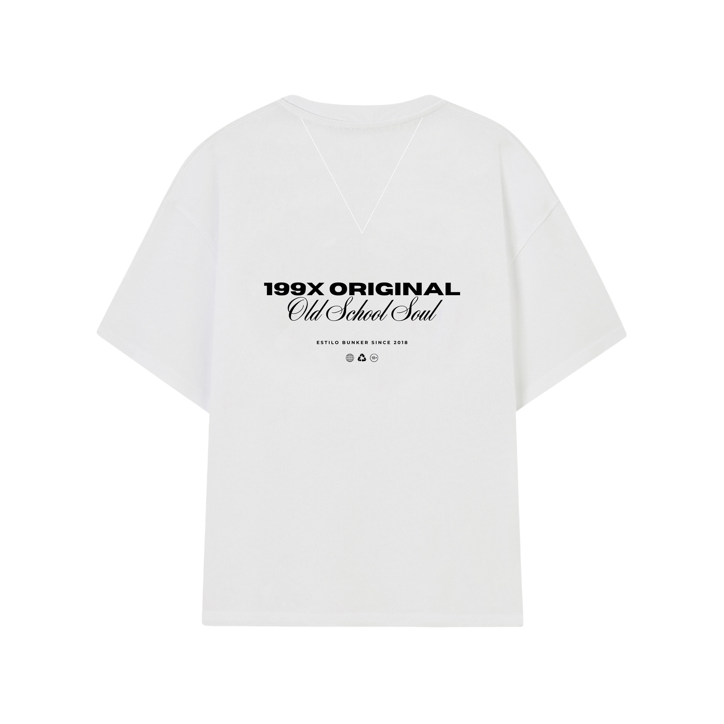 Remera Boxy Old School