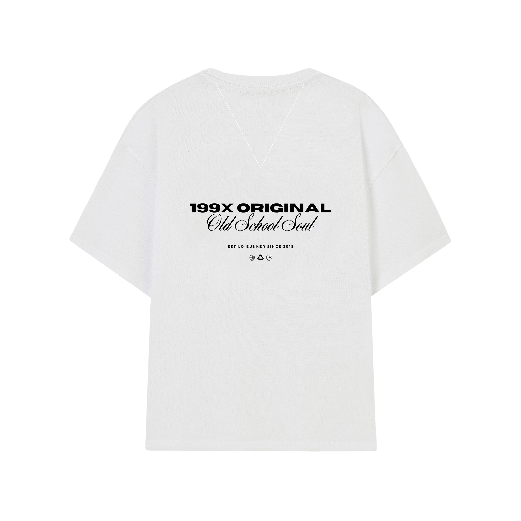 Remera Boxy Old School