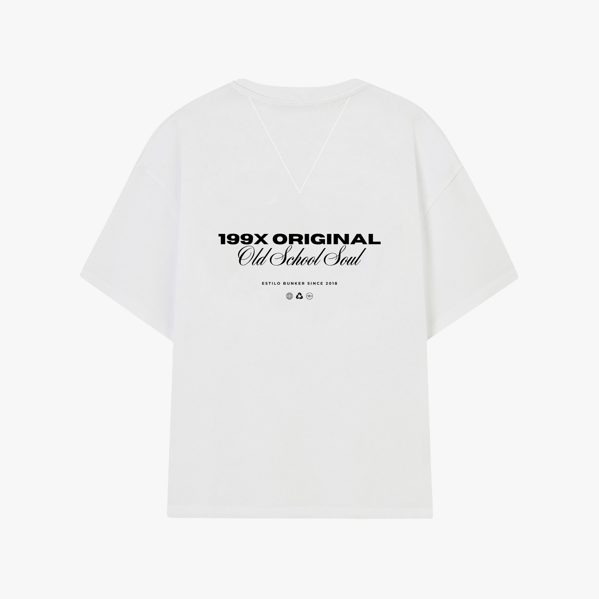Remera Boxy Old School