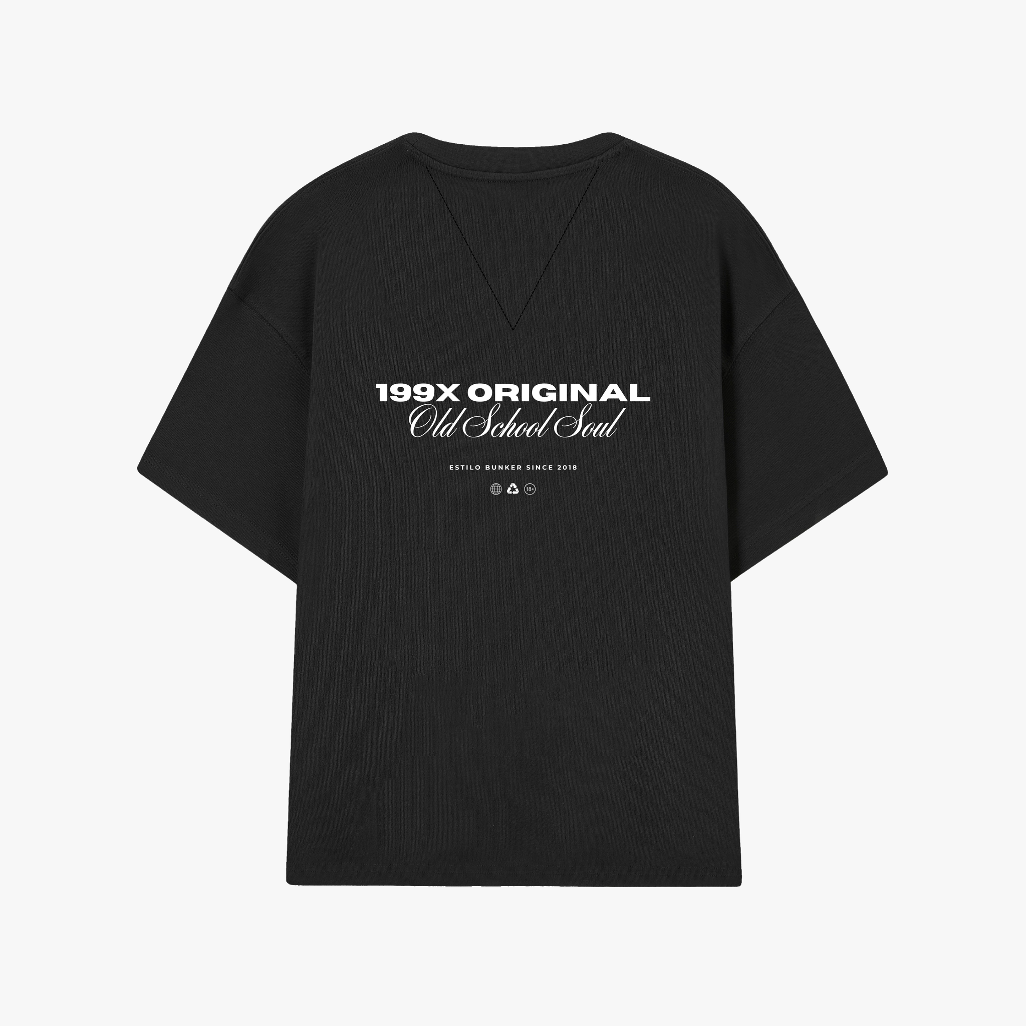 Remera Boxy Old School