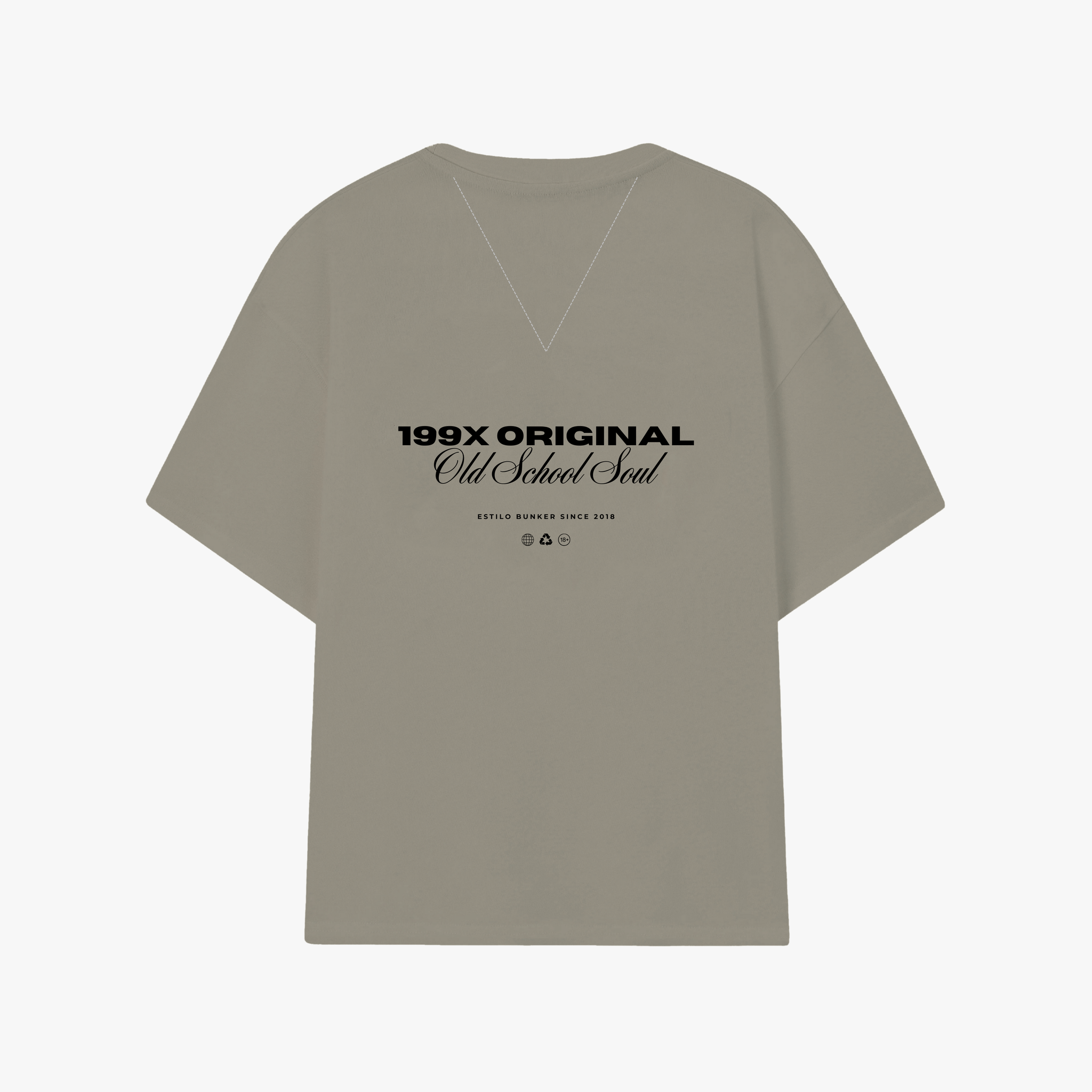 Remera Boxy Old School