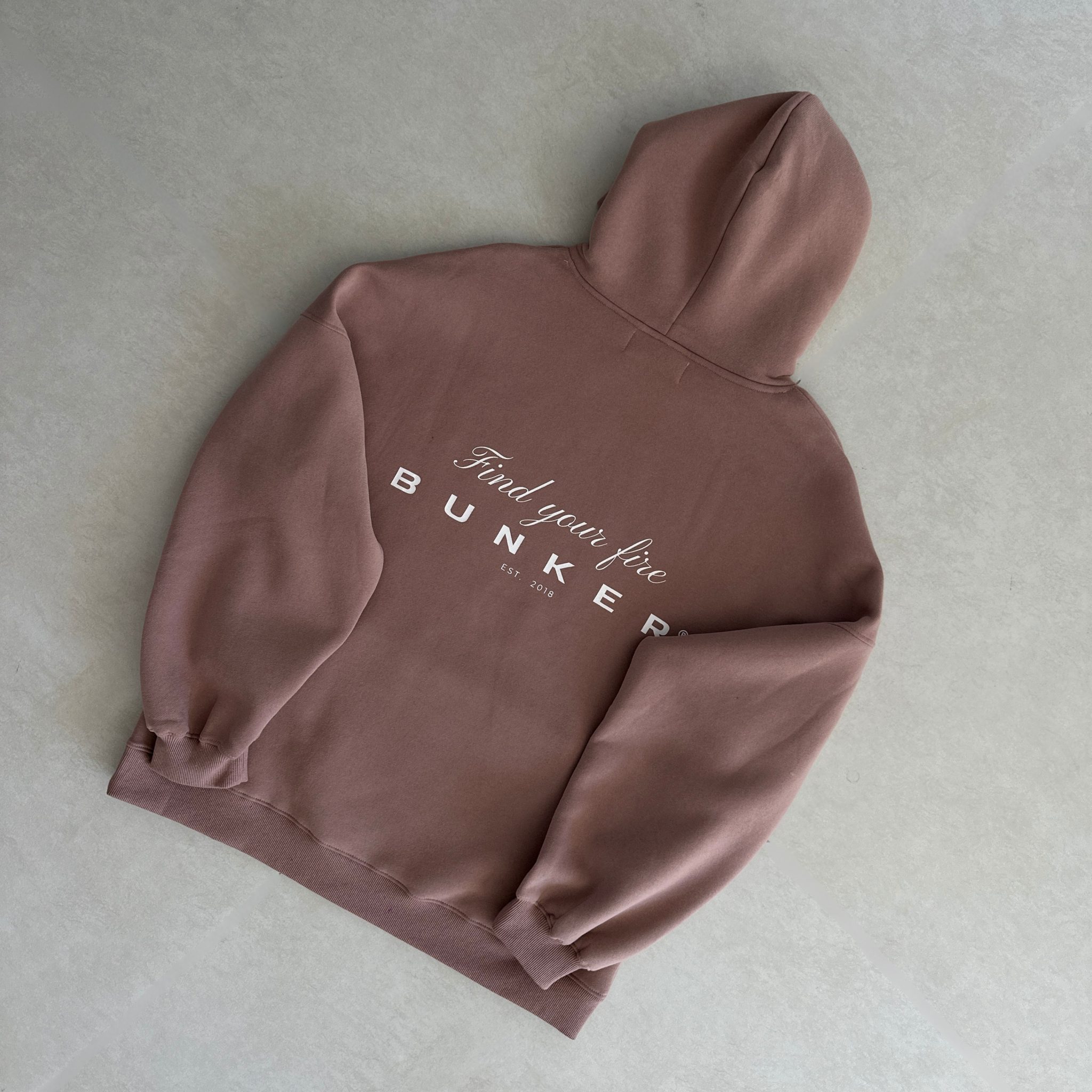 Combo Hoodie Rosa Viejo