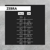 Calzado Zebra Blanco