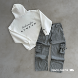 Combo Hebilla Gris