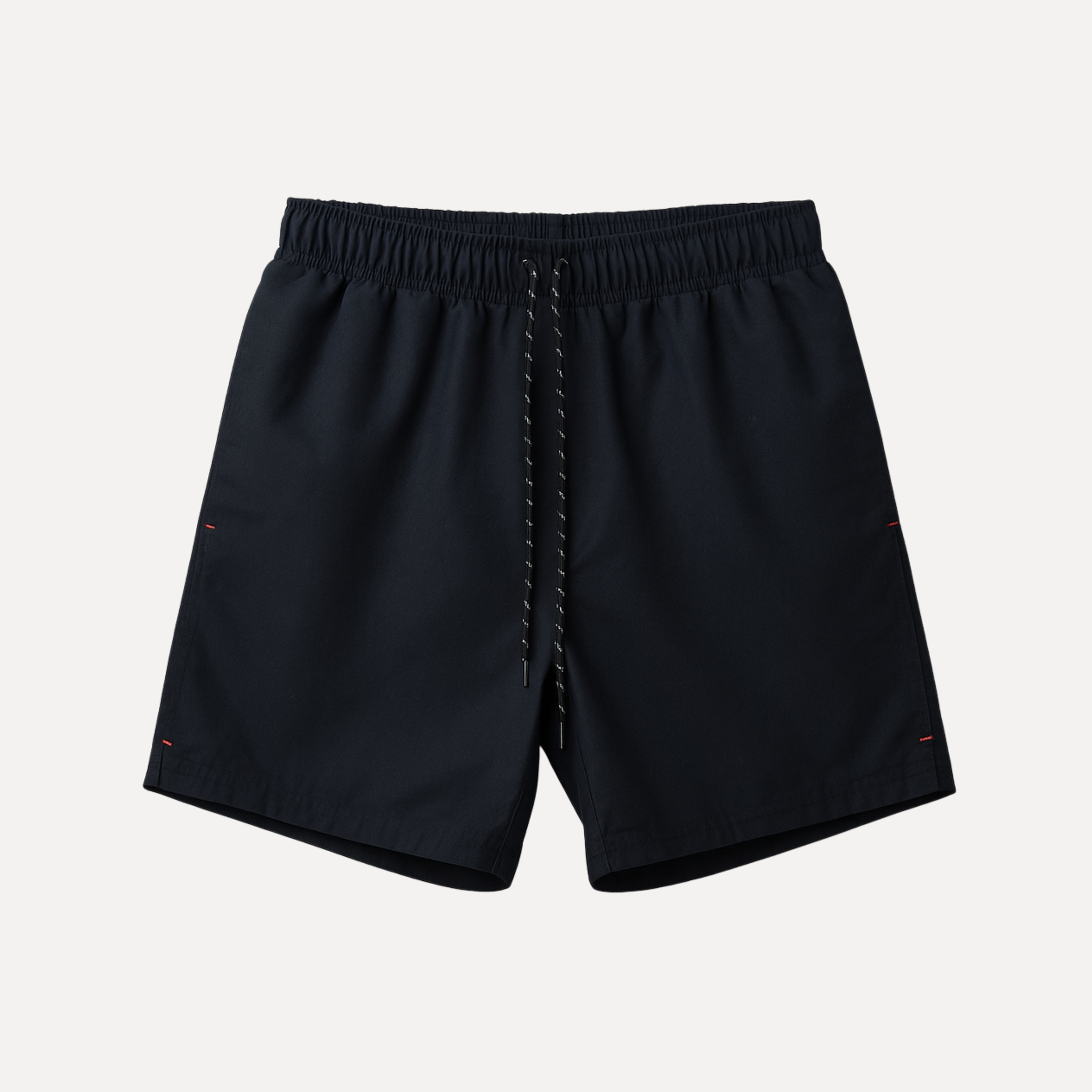 Short de baño Negro Liso MR