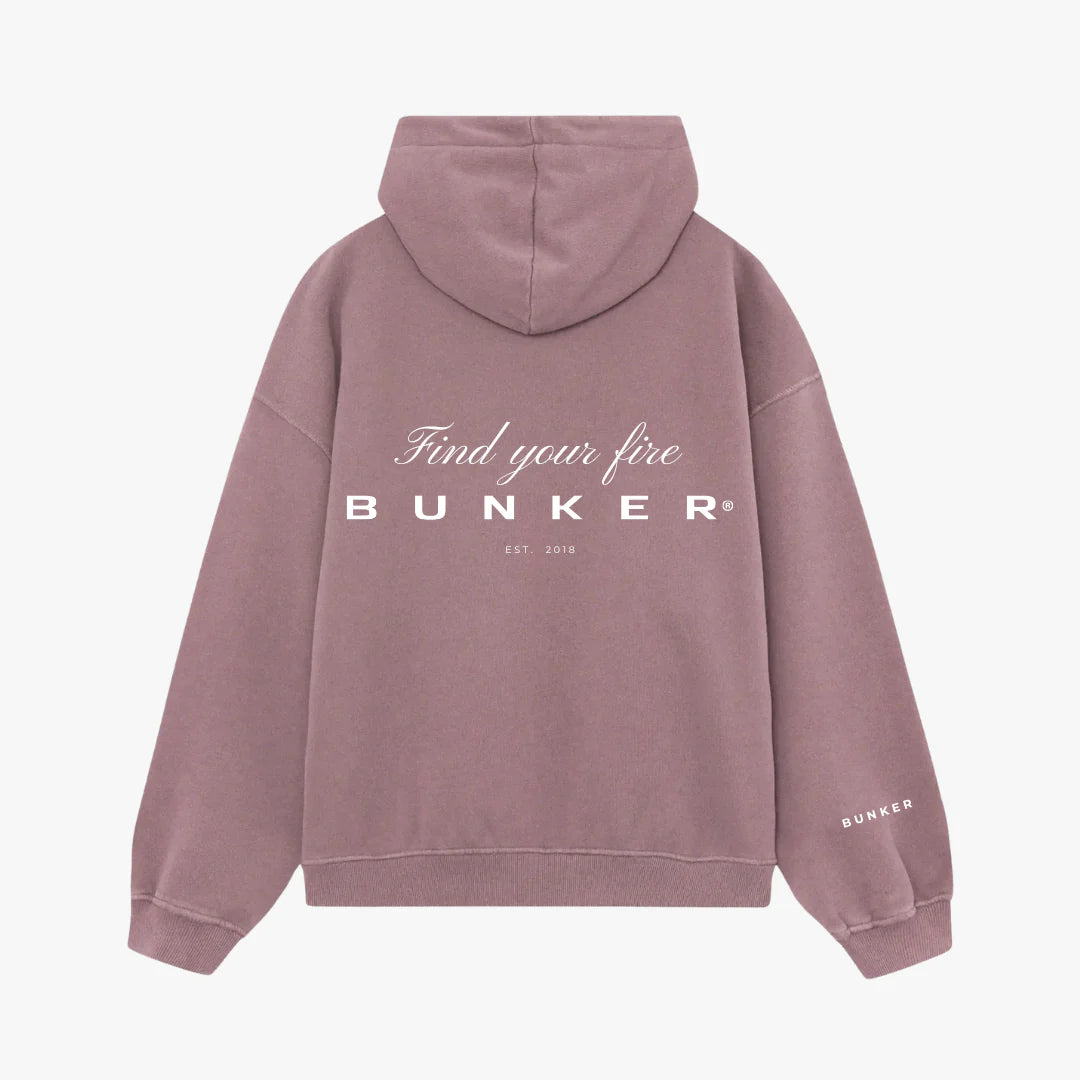 Combo Hoodie Rosa Viejo