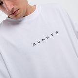 Remera Oversize fina Estampada Bunker