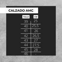 Calzado AMC con cámara