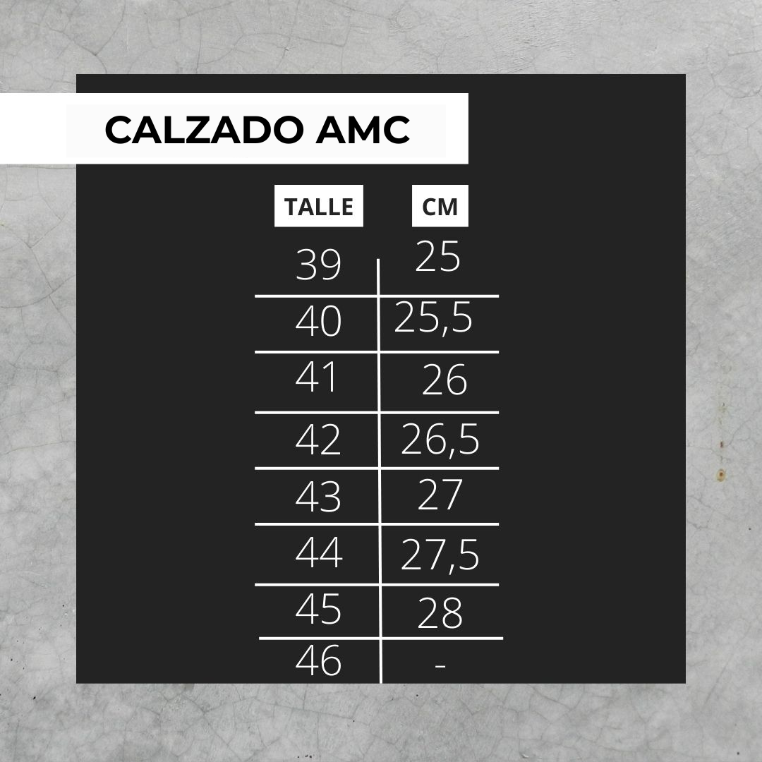 Calzado AMC con cámara