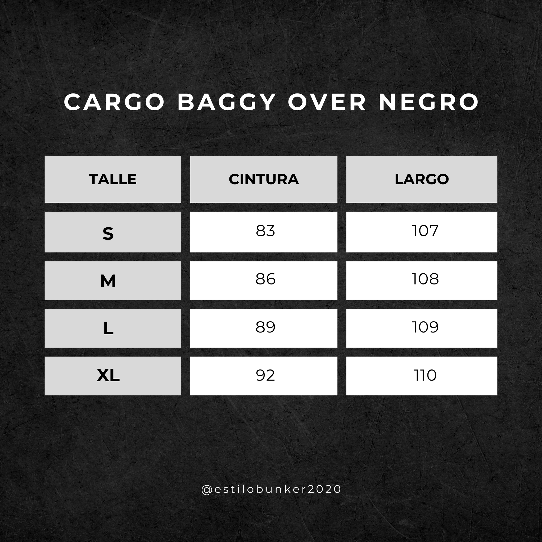 Cargo Baggy Oversize