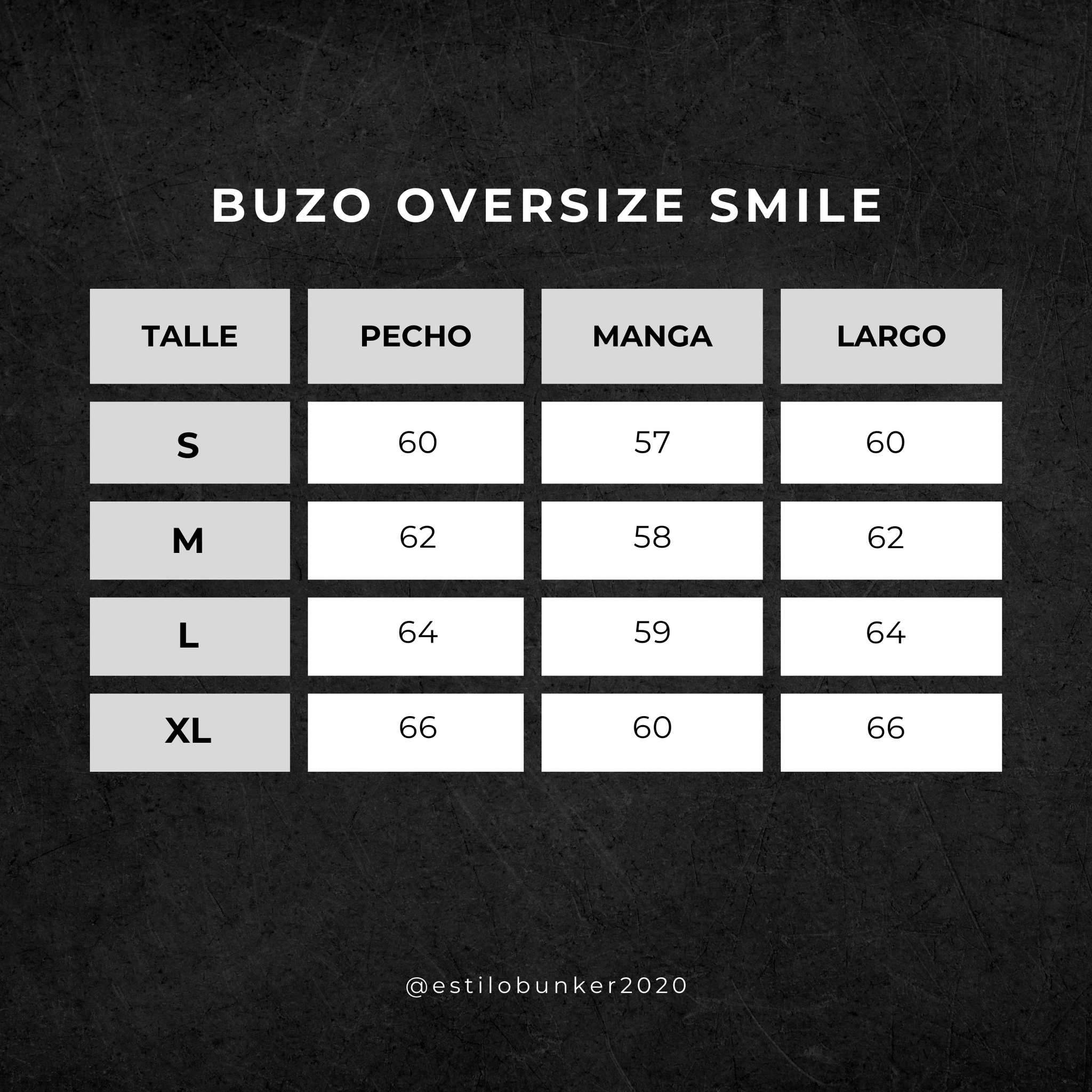 Buzo Oversize Smile