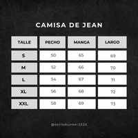 Camisas de jean