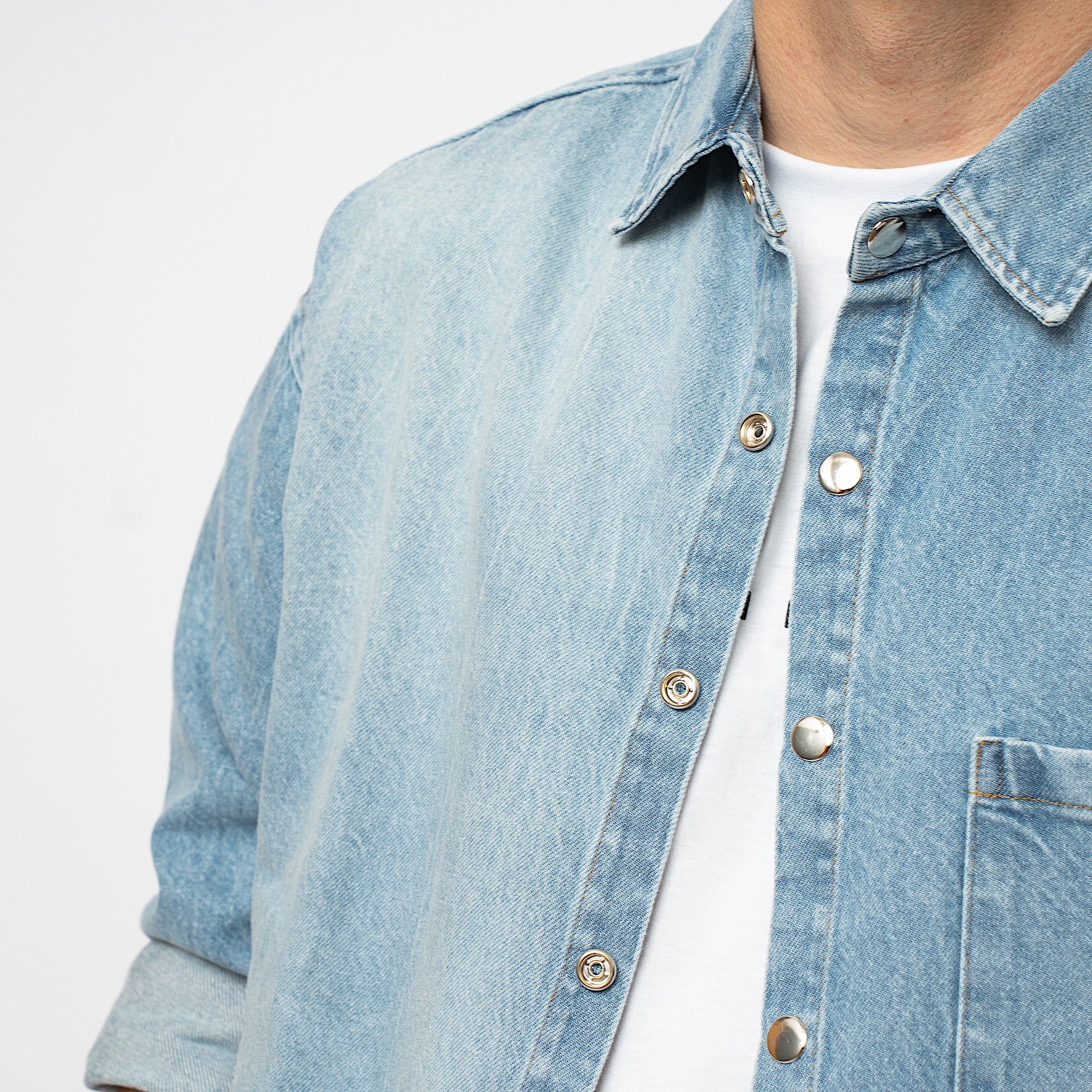 Sobrecamisa de jean