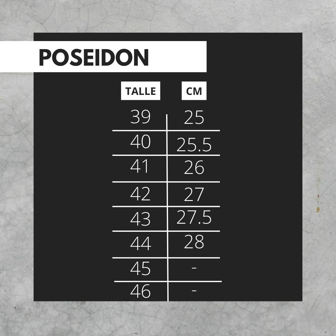 Calzado Poseidon