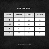 Remera Boxy Old School