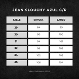 Jean Slouchy Azul con roturas