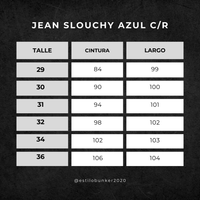 Jean Slouchy Azul con roturas