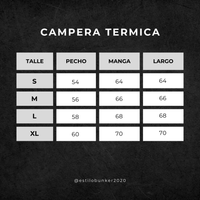 Campera TERMICA